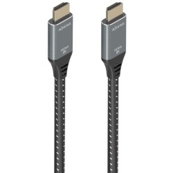 Cable hdmi 2.1 8k aisens a150-0877/ hdmi macho - hdmi macho/ 7m/ gris y negro