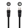 Cable de antena tv nanocable 10.26.0202/ 3c-2v macho - 3c-2v hembra
