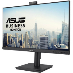Monitor profesional asus be249qfk 24'/ full hd/ webcam/ multimedia/ regulable en altura/ negro