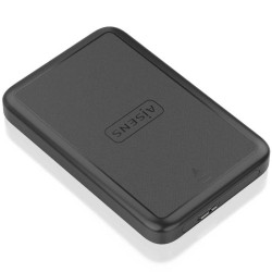 Caja externa para disco duro de 2.5' aisens ase-2519b/ usb 3.1/ sin tornillos