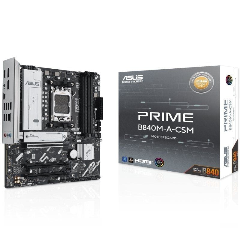 Placa base asus prime b840m-a-csm socket am5/ micro atx Placa base asus prime b840m-a-csm socket am5/ micro atx