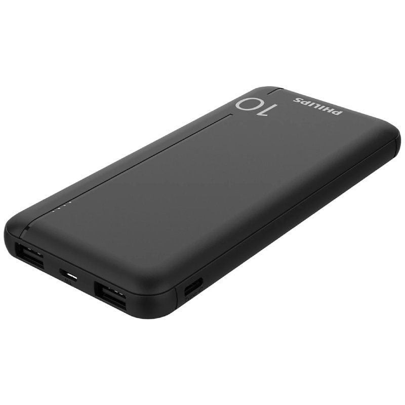 Powerbank 10000mah philips dlp1810nb/62/ negra Powerbank 10000mah philips dlp1810nb/62/ negra