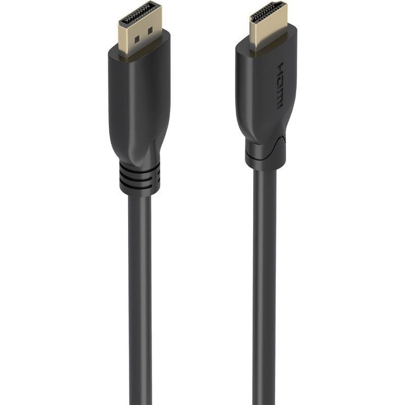 Cable conversor aisens a125-0921/ displayport macho - hdmi 4k macho/ 7m/ negro