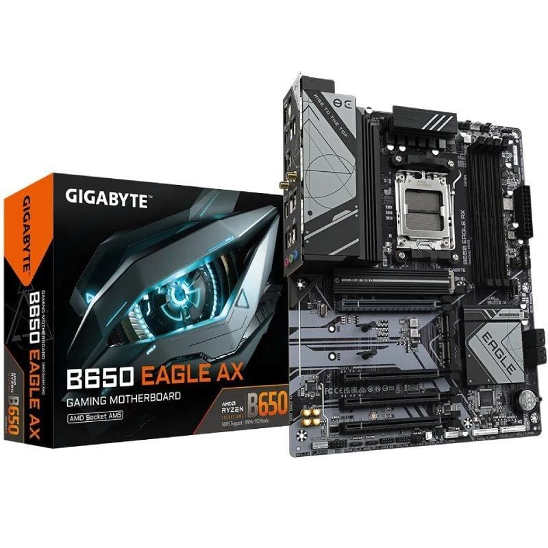 Placa base gigabyte b650 eagle ax socket am5