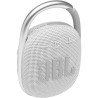 Altavoz con bluetooth jbl clip 4/ 5w/ 1.0/ blanco