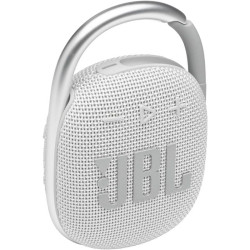 Altavoz con bluetooth jbl clip 4/ 5w/ 1.0/ blanco