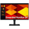 Monitor profesional samsung essential monitor s4 s27d406gau/ 27'/ full hd/ multimedia/ regulable en altura/ negro