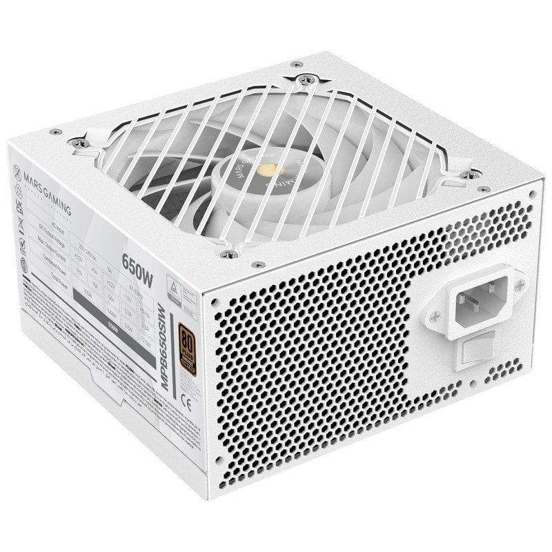 Fuente de alimentación mars gaming mpb650si/ 650w/ ventilador 12cm/ 80 plus bronze Fuente de alimentación mars gaming mpb650si/ 650w/ ventilador 12cm/ 80 plus bronze