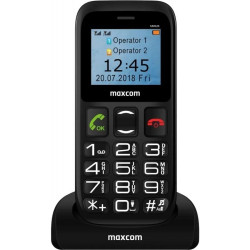 Teléfono móvil maxcom confort mm426/ negro