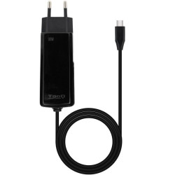 Cargador de portátil gan tooq tqlc-usbcgan90pd-c usb tipo-c/ 90w/ automático/ voltaje 5-20v