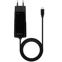 Cargador de portátil gan tooq tqlc-usbcgan100pd-c usb tipo-c/ 45w/ automático/ voltaje 5-20v