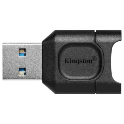 Lector de tarjetas externo kingston mobilelite plus microsd/ usb 3.2
