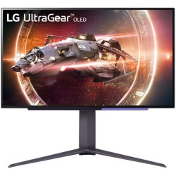Monitor gaming lg ultragear 27gs95qe-b 27'/ qhd/ 0.03ms/ 240hz/ oled/ regulable en altura/ negro