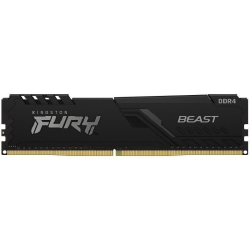 Memoria ram kingston fury beast 8gb/ ddr4/ 3600mhz/ 1.35v/ cl17/ dimm