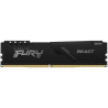 Memoria ram kingston fury beast 8gb/ ddr4/ 3600mhz/ 1.35v/ cl17/ dimm