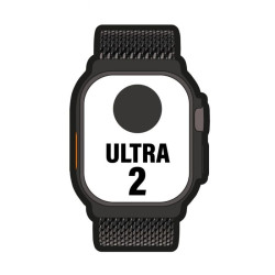 Apple watch ultra 2/ gps/ cellular/ 49mm/ caja de titanio negro / correa milanese loop grande