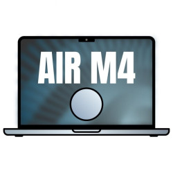 Apple macbook air 13,6'/ m4 10-core cpu/ 24gb/ 512gb ssd/ 10-core gpu/ azul cielo