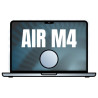 Apple macbook air 13,6'/ m4 10-core cpu/ 24gb/ 512gb ssd/ 10-core gpu/ azul cielo
