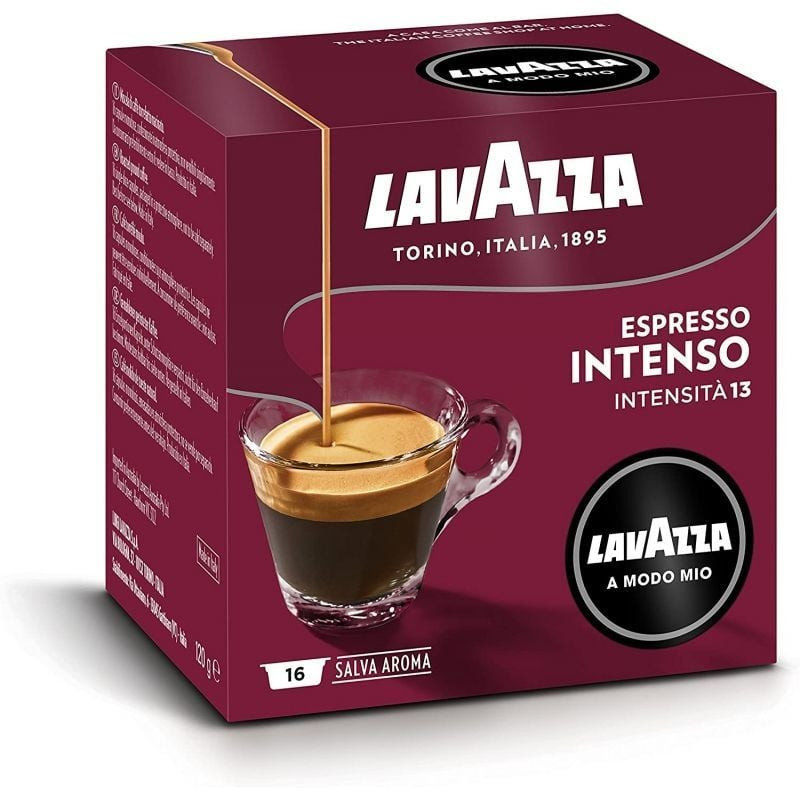 Cápsula lavazza intensamente para cafeteras a modo mio/ caja de 16 Cápsula lavazza intensamente para cafeteras a modo mio/ caja de 16