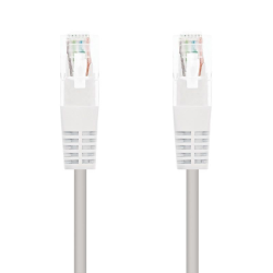 Cable de red rj45 utp nanocable 10.20.0110-w cat.5/ 10m/ blanco
