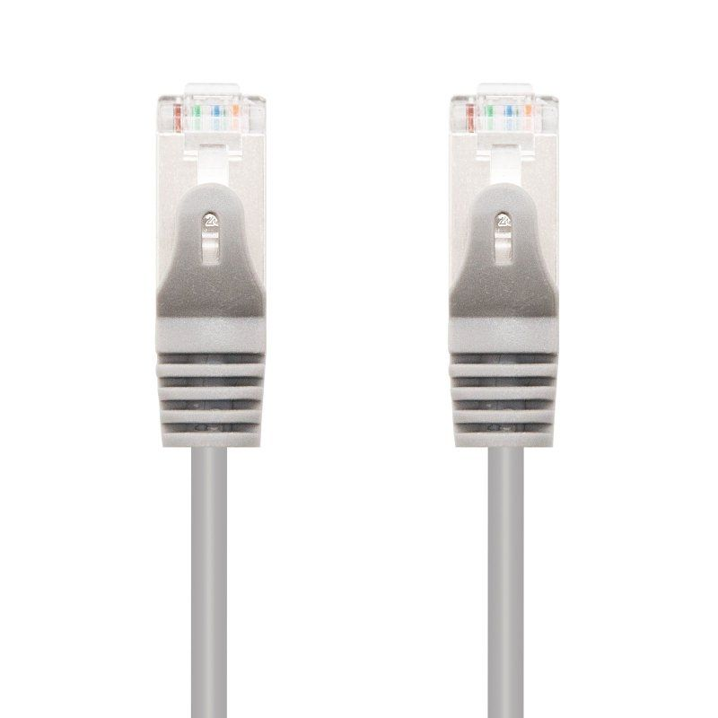 Cable de red rj45 ftp nanocable 10.20.0810 cat.6/ 10m/ gris