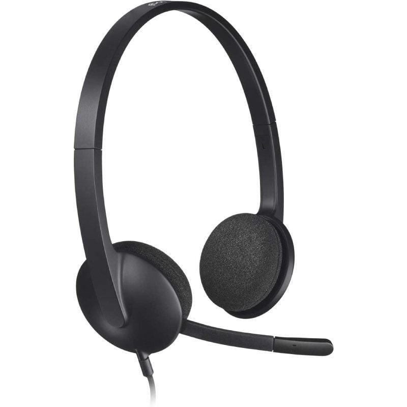 Auriculares logitech h340/ con micrófono/ usb/ negros Auriculares logitech h340/ con micrófono/ usb/ negros