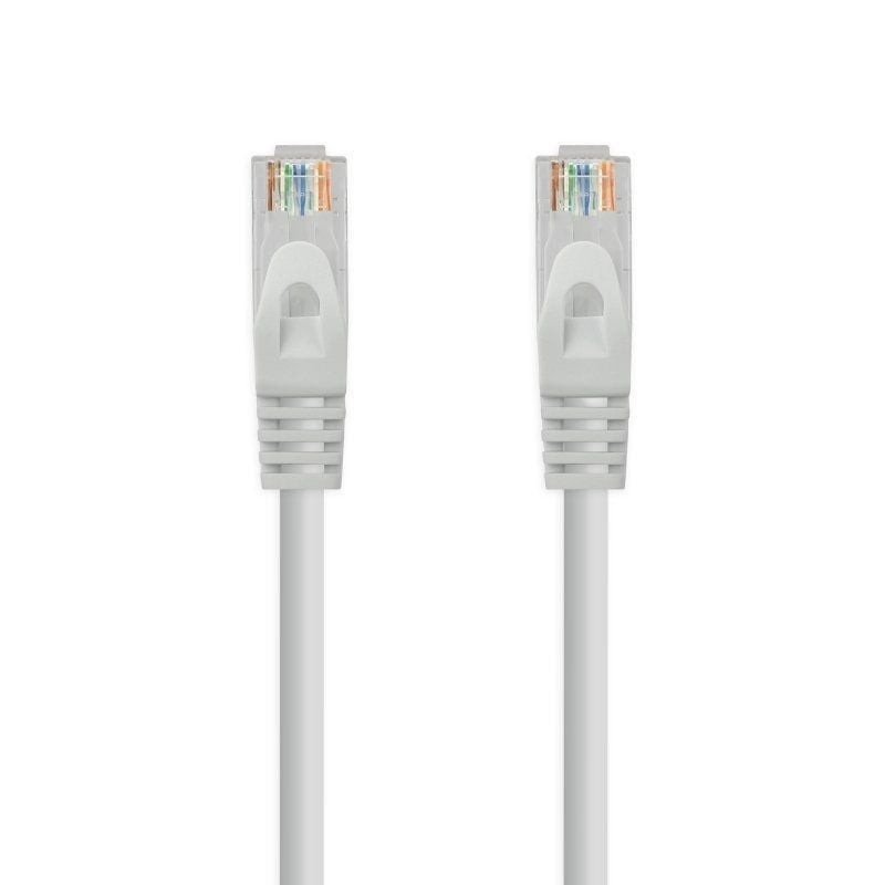 Cable de red rj45 utp nanocable 10.20.1805 cat.6a/ 5m/ gris