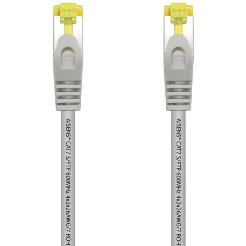 Cable de red rj45 s/ftp aisens a146-0332 cat.7/ 25cm/ gris
