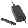 Cargador de portátil ngs w-45w/ 45w/ automático/ 8 conectores/ voltaje 19-20v/ 1 usb