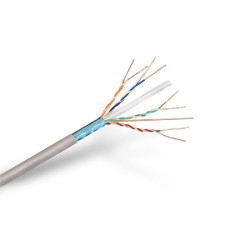 Bobina de cable rj45 ftp aisens a136-0281 cat.6/ 100m/ gris