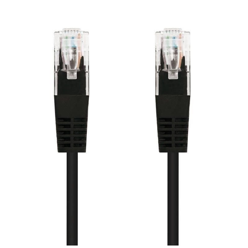 Cable de red rj45 utp nanocable 10.20.0402-bk cat.6/ 2m/ negro