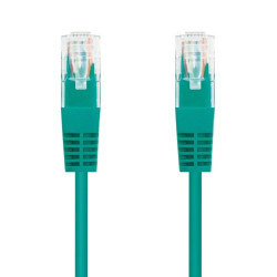 Cable de red rj45 utp nanocable 10.20.0400-gr/ cat.6/ 50cm/ verde