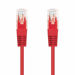 Cable de red rj45 utp nanocable 10.20.0400-r cat.6/ 50cm/ rojo