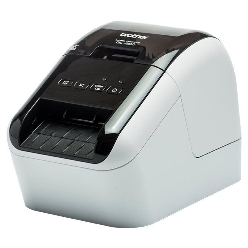 Impresora de etiquetas brother ql-800/ térmica/ ancho etiqueta 62mm/ usb/ blanca y negra Impresora de etiquetas brother ql-800/ térmica/ ancho etiqueta 62mm/ usb/ blanca y negra