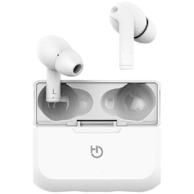 Auriculares bluetooth hiditec fenix tws con estuche de carga/ autonomía 6h/ blancos Auriculares bluetooth hiditec fenix tws con estuche de carga/ autonomía 6h/ blancos