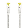 Cable de red rj45 sftp aisens a146-0489 cat.7/ 50cm/ blanco
