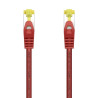 Cable de red rj45 sftp aisens a146-0470 cat.7/ 1m/ rojo