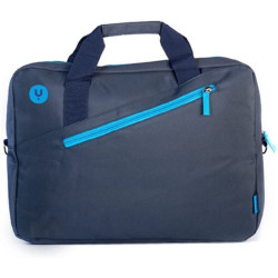 Maletín monray ginger para portátiles hasta 15.6'/ cinta para trolley/ azul