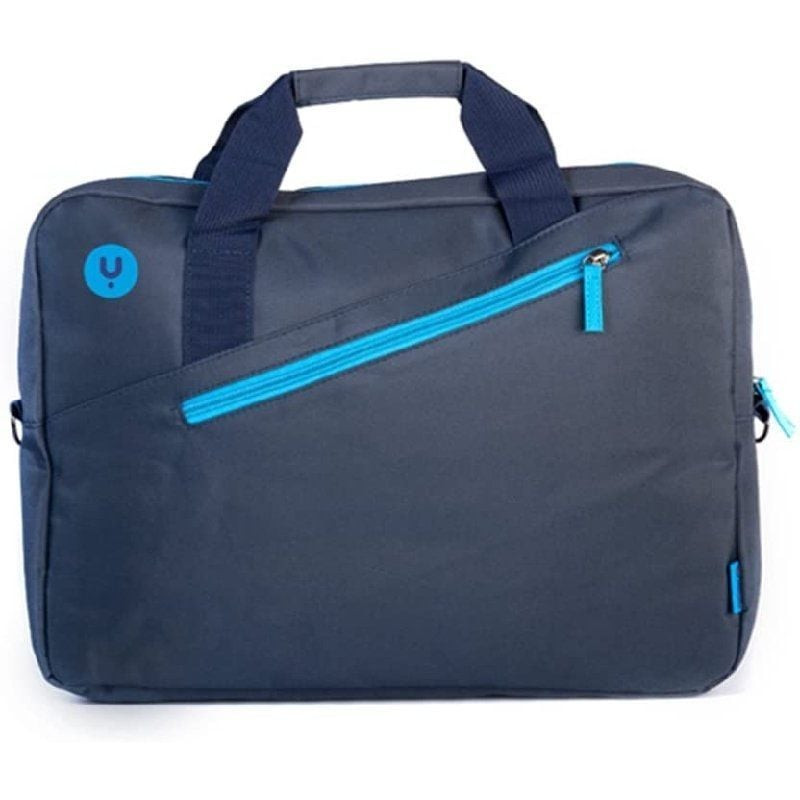 Maletín monray ginger para portátiles hasta 15.6'/ cinta para trolley/ azul