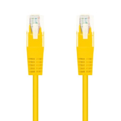 Cable de red rj45 utp nanocable 10.20.0400-l25-y cat.6/ 25cm/ amarillo