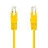 Cable de red rj45 utp nanocable 10.20.0400-l25-y cat.6/ 25cm/ amarillo
