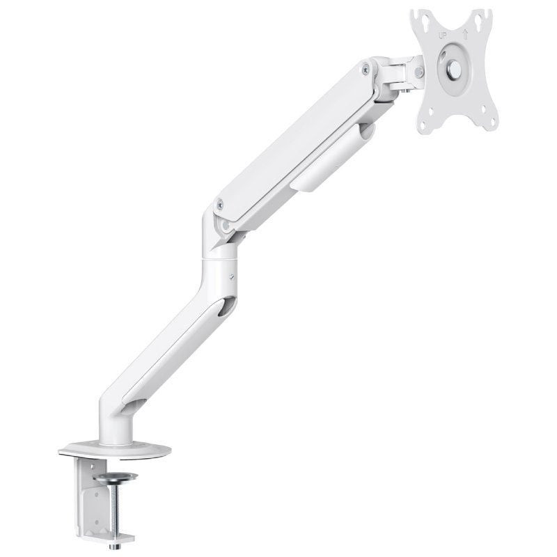 Soporte de mesa para monitor tooq db4032tnr-w/ giratorio/ inclinable/ hasta 9kg