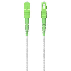 Bobina de fibra óptica g657a2 3.0 9/125 smf aisens a152-0617/ lszh/ 100m/ blanco