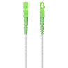 Bobina de fibra óptica g657a2 3.0 9/125 smf aisens a152-0617/ lszh/ 100m/ blanco