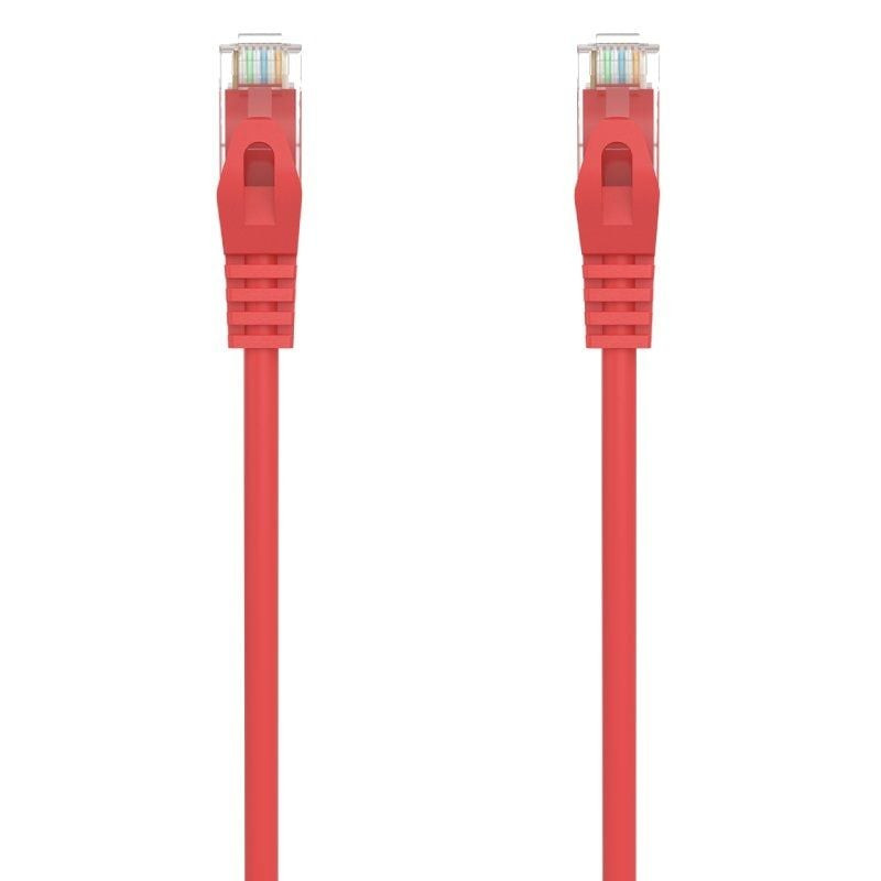 Cable de red rj45 awg24 utp aisens a145-0561 cat.6a/ lszh/ 2m/ rojo
