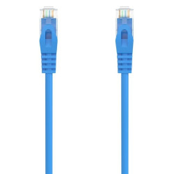Cable de red rj45 awg24 utp aisens a145-0576 cat.6a/ lszh/ 3m/ azul