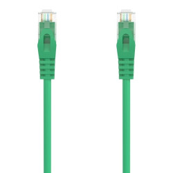 Cable de red rj45 awg24 utp aisens a145-0583 cat.6a/ lszh/ 3m/ verde