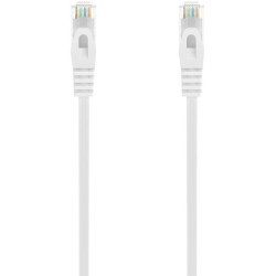 Cable de red rj45 awg24 utp aisens a145-0596 cat.6a/ lszh/ 2m/ blanco