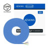 Bobina de cable rj45 utp awg24 lszh cpr dca aisens a135-0662 cat.6/ 100m/ azul