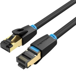 Cable de red rj45 sftp vention ikabl cat.8/ 10m/ negro
